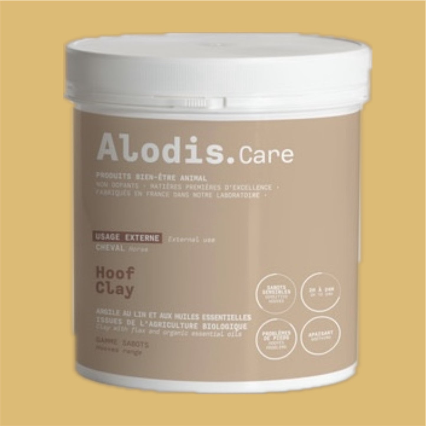 Argile pieds sensibles HOOF CLAY ~ ALODIS CARE