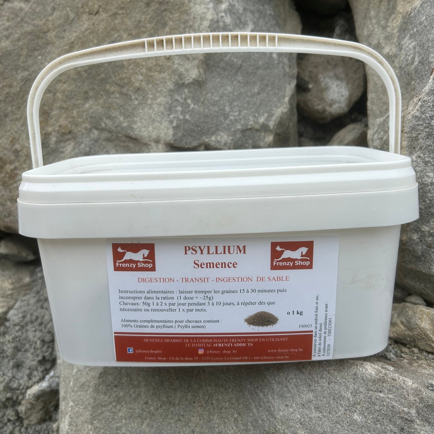 Psyllium 1kg ~ FRENZY SHOP
