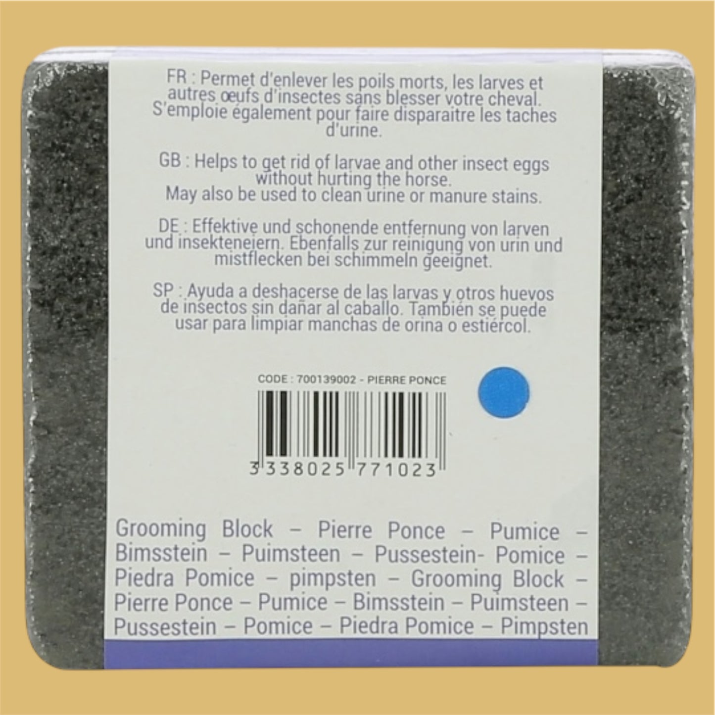 Pierre à poncer ~ HIPPOTONIC