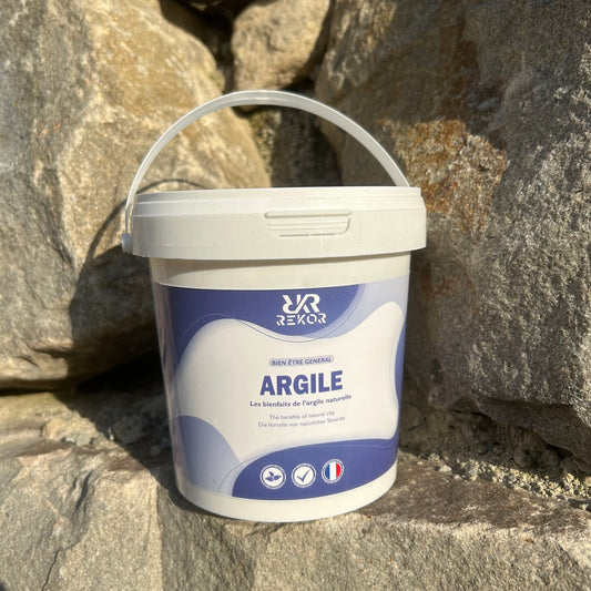 Argile en poudre 1kg ~ REKOR