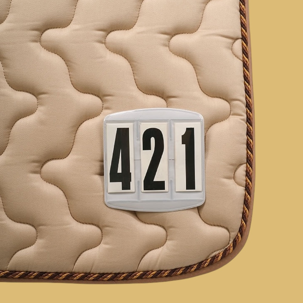 Numéro de départ EQUITHÈME 3 chiffres + velcro