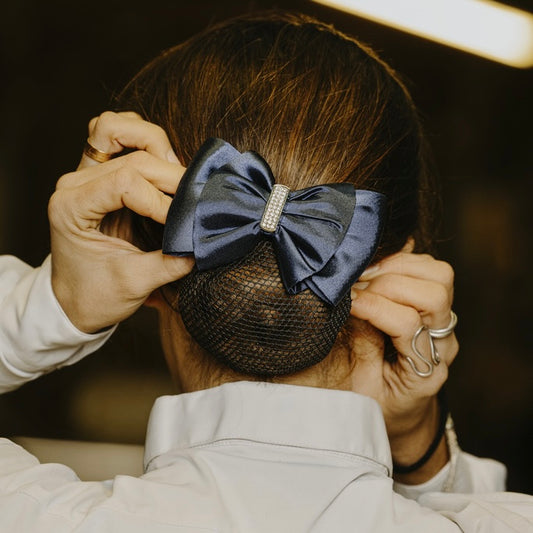 Noeud cheveux marine - EQUITHÈME