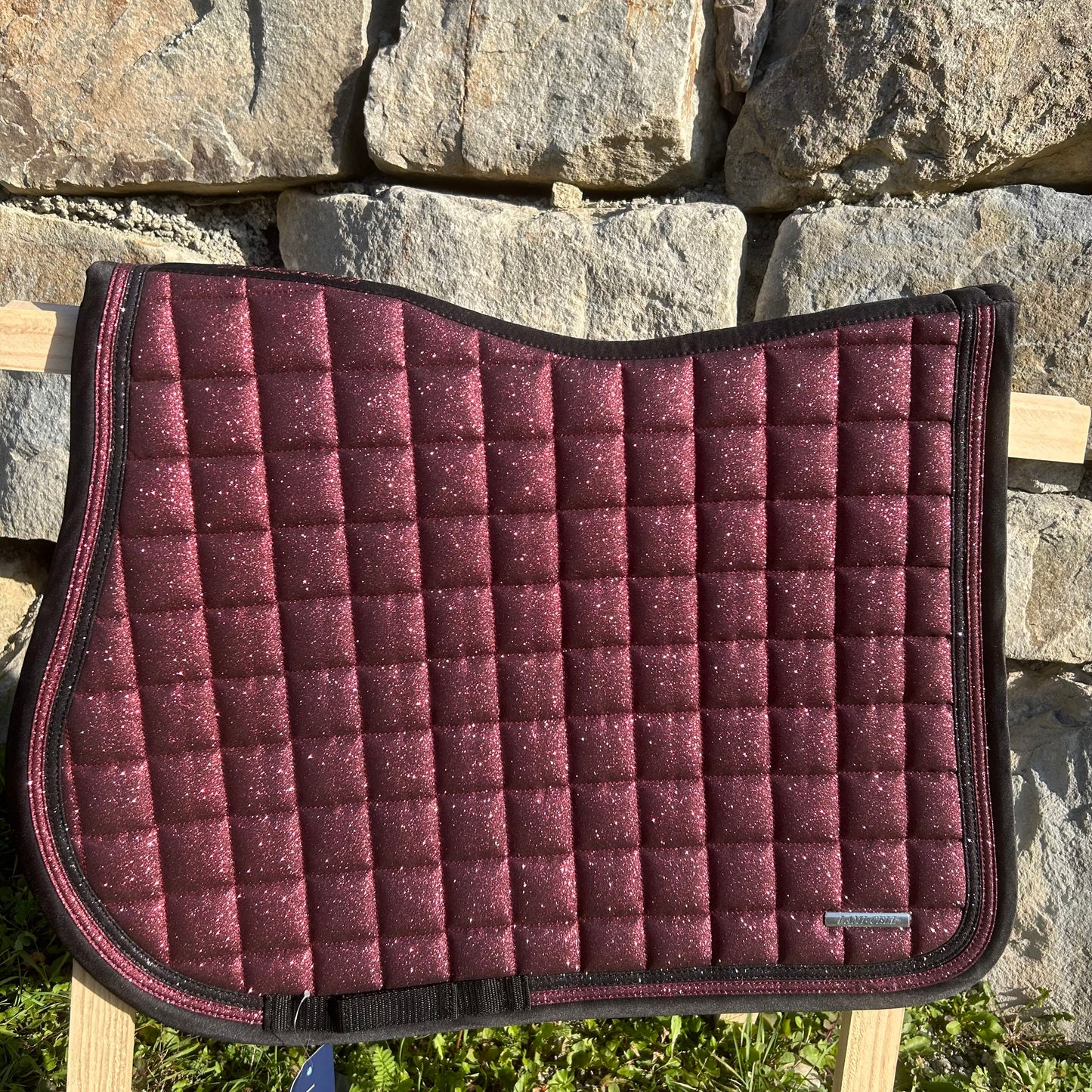 Tapis mixte bordeaux glitter ~ LAMI-CELL Sparkling