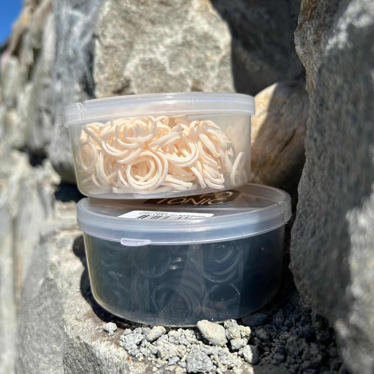 Élastiques à crinière (boîte ± 500 pièces) ~ HIPPOTONIC