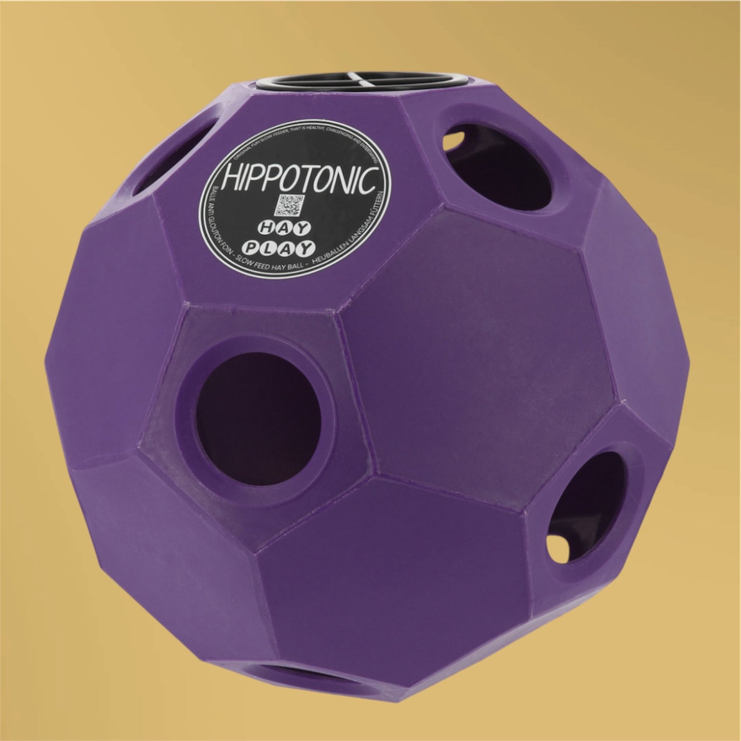 Balle à foin Hippo-Tonic anti-glouton