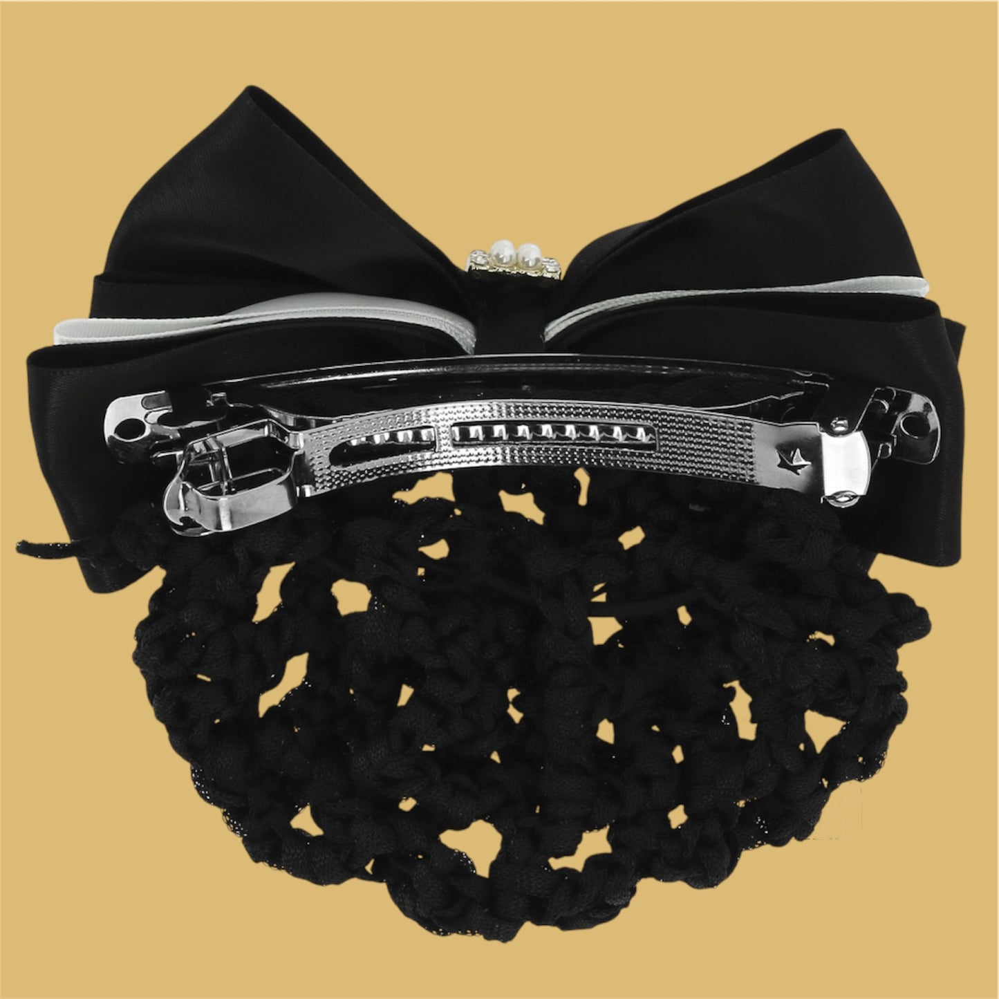 Noeud cheveux noir - EQUITHÈME