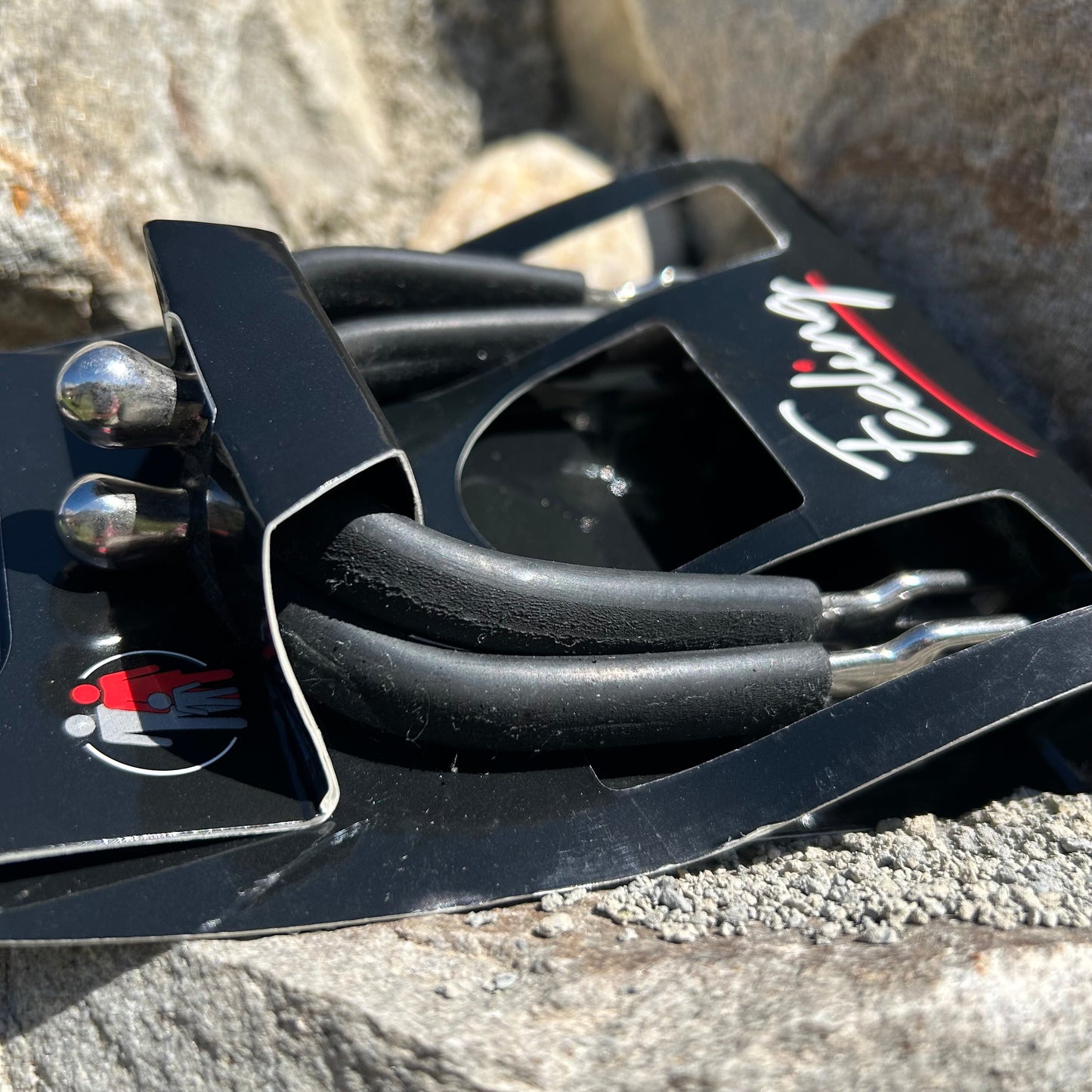 Paire d'éperons inox caoutchouc ~ FEELING POLO femme