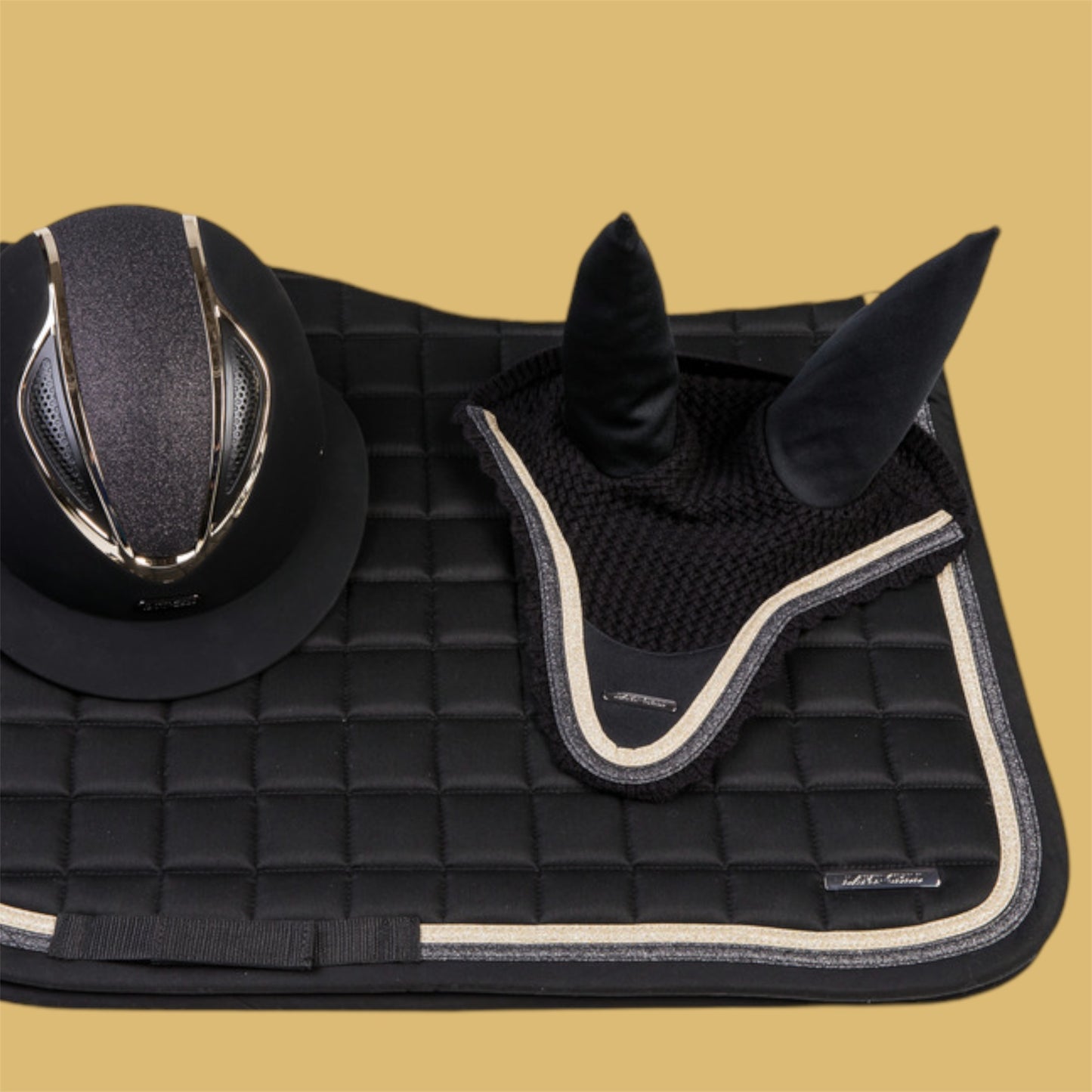 Bonnet noir/or ~ LAMI CELL Sparkling