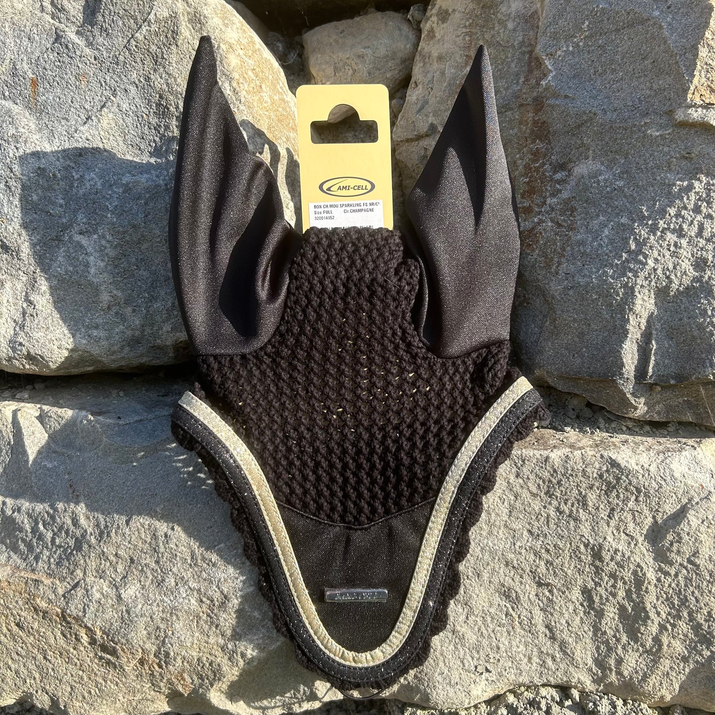 Bonnet noir/or ~ LAMI CELL Sparkling