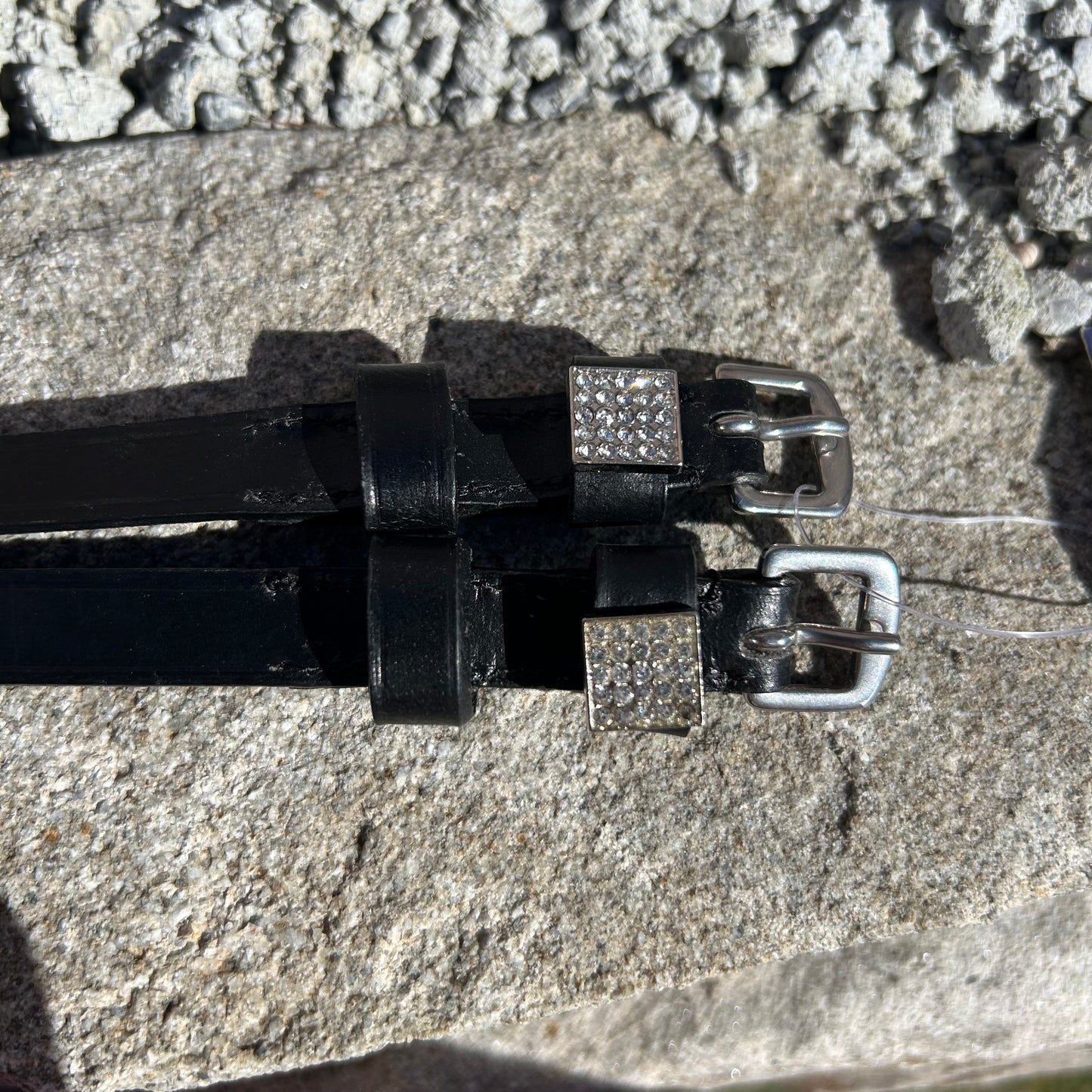 Lanières d’éperons strass carré (lot de 2) ~ NORTON PRO