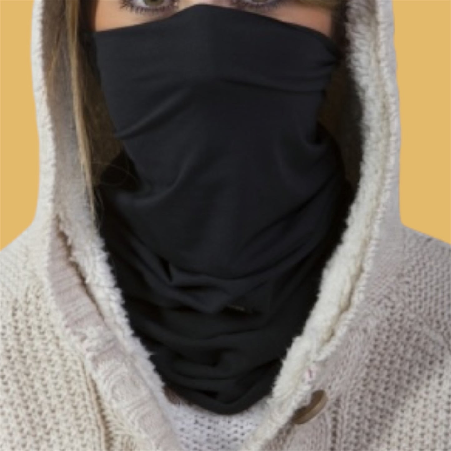 Tour de cou noir taille unique mixte ~ BACK ON TRACK