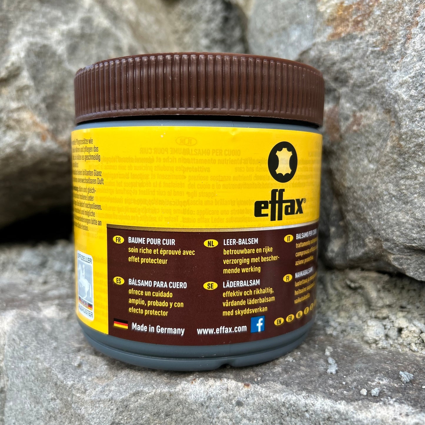 Baume pour cuir incolore ~ Effax 500ml