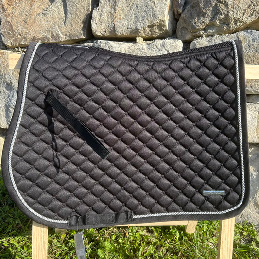 Tapis de selle noir ~ Lami-Cell Classic Mixte