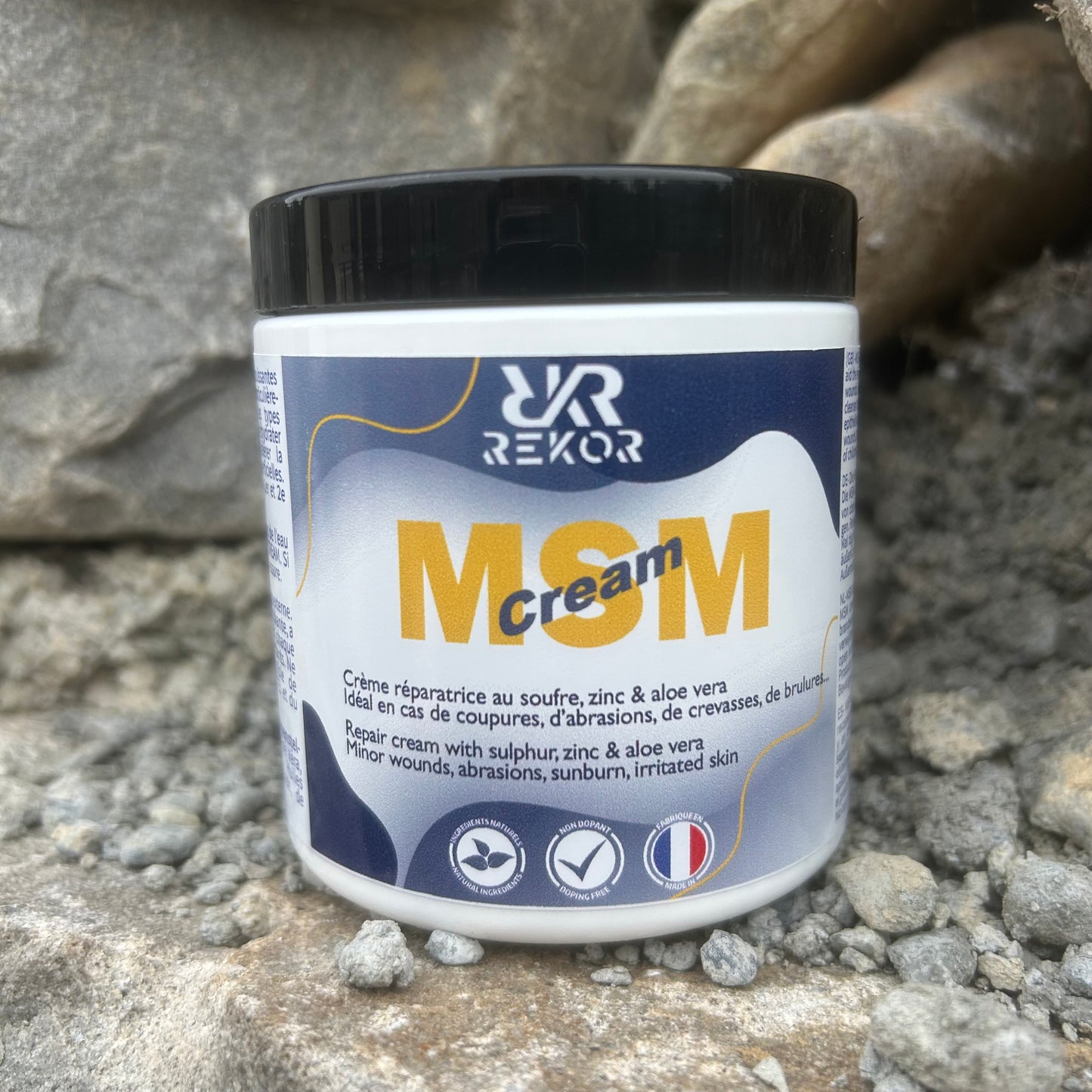 Crème réparatrice MSM ~ REKOR 250g