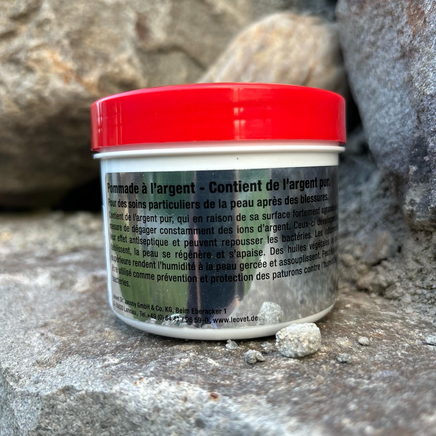 Pommade à l'argent 150ml ~ LEOVET