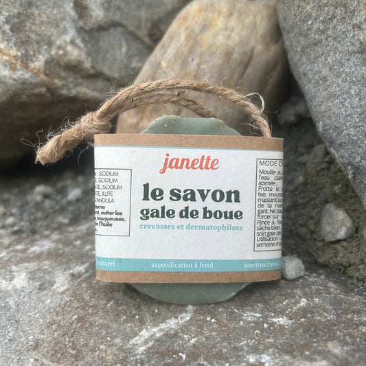 Savon Gale de Boue pour Chevaux 70g ~ JANETTE