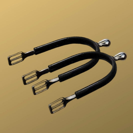 Paire d'éperons inox caoutchouc ~ FEELING POLO femme