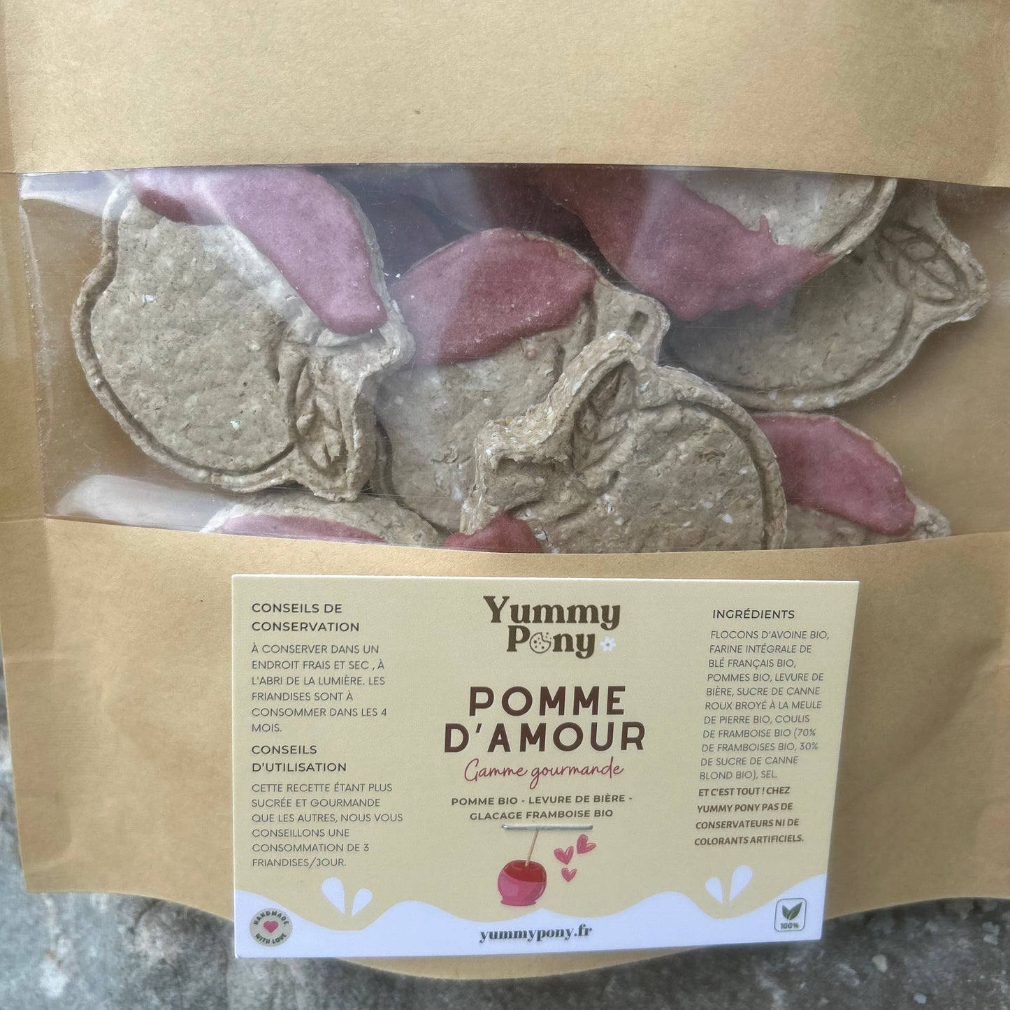 Gamme gourmande - Pomme d’amour - 200g ~ YUMMY PONY