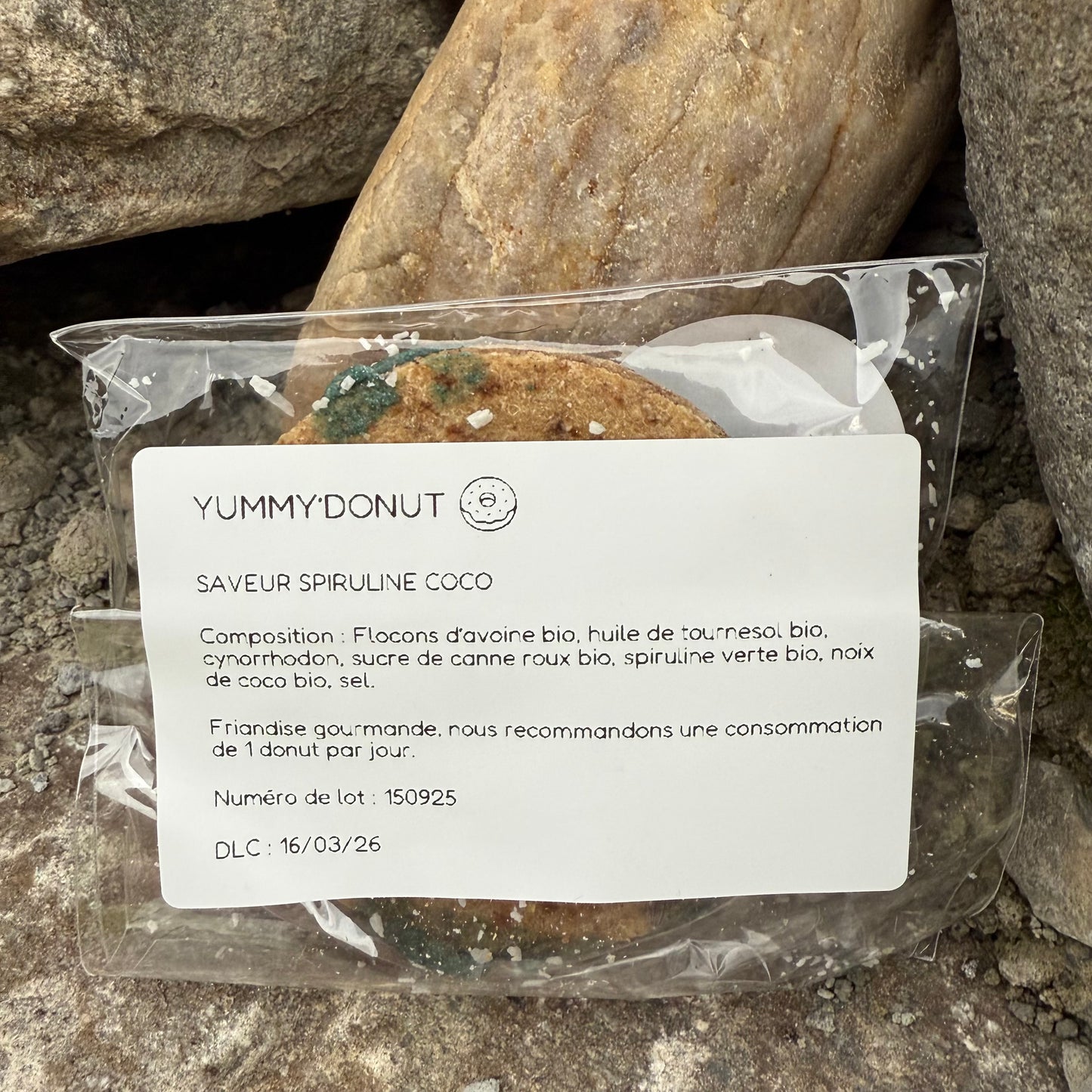 Donut Spiruline & Coco ~ Yummy'Donut