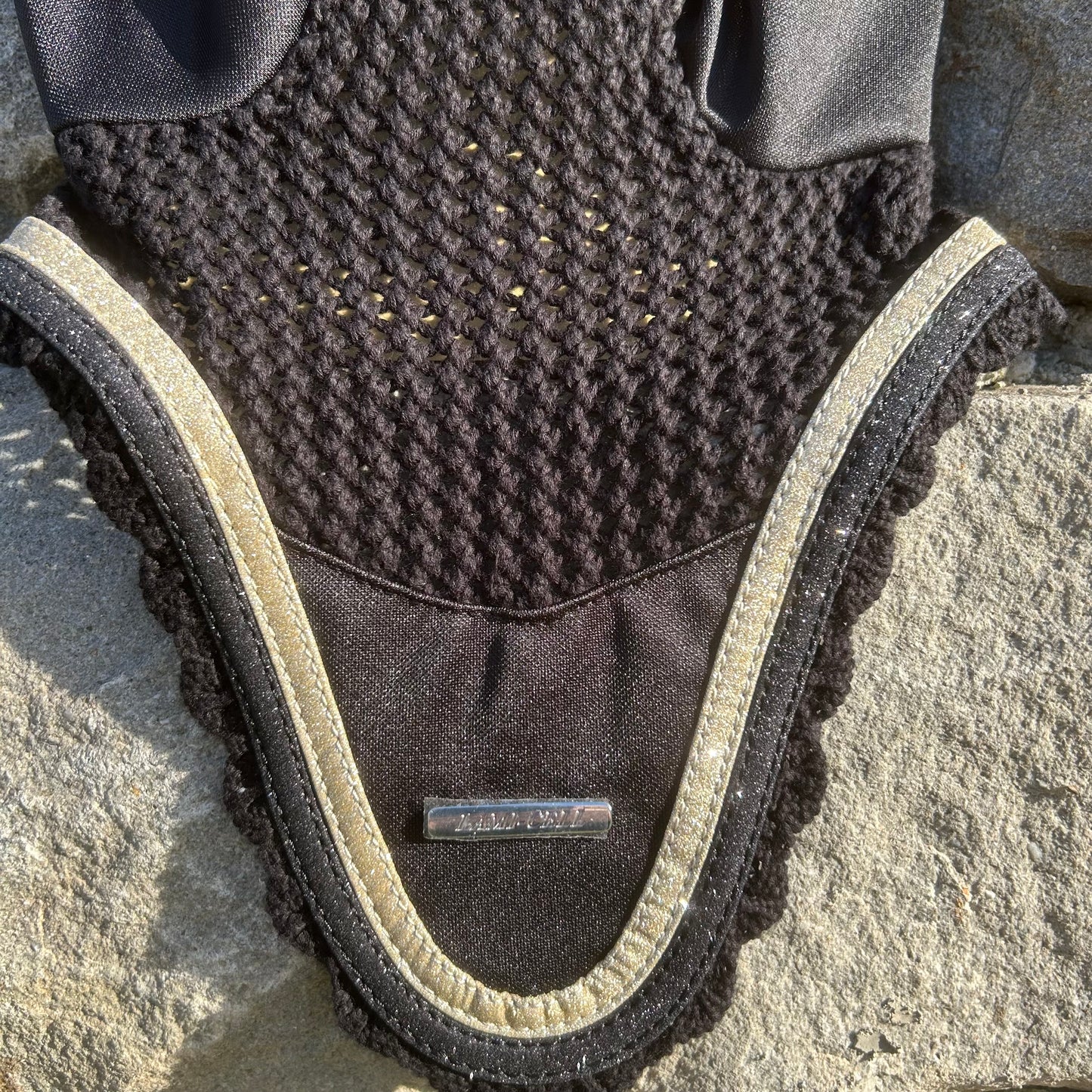 Bonnet noir/or ~ LAMI CELL Sparkling