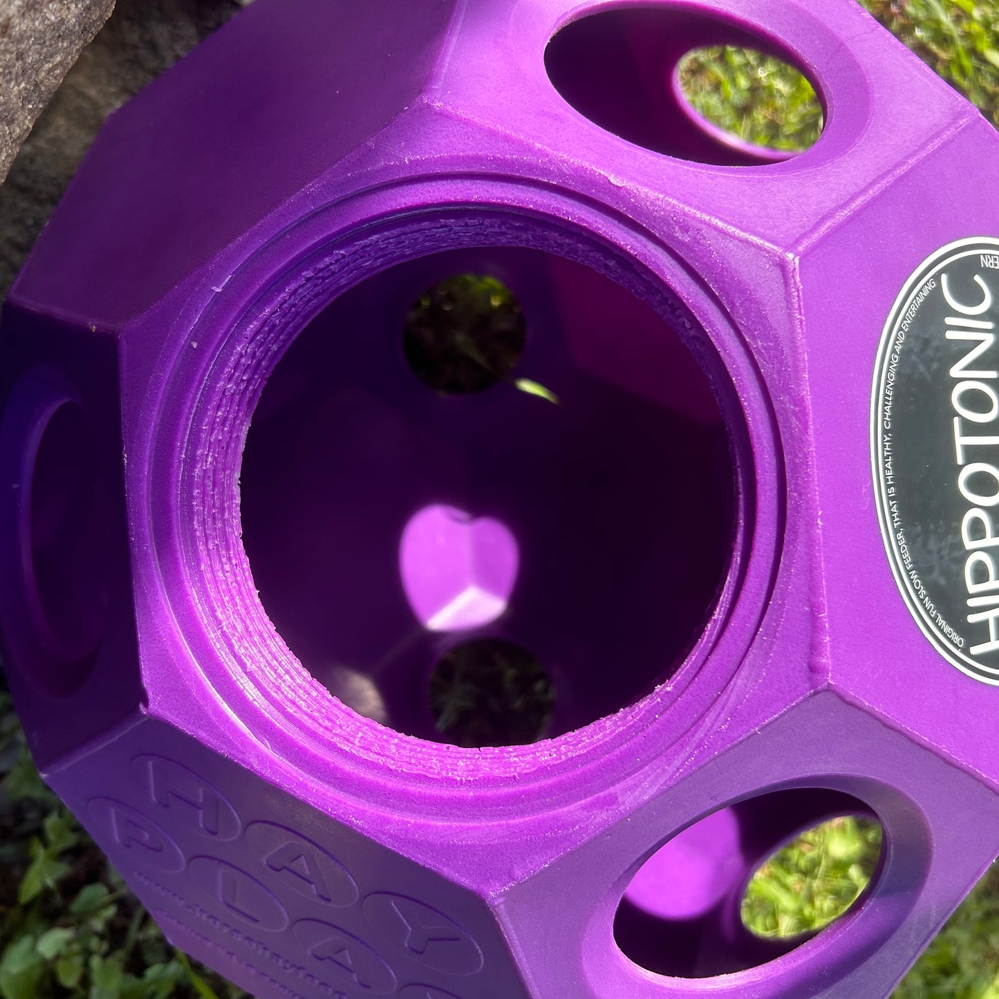 Balle à foin Hippo-Tonic anti-glouton