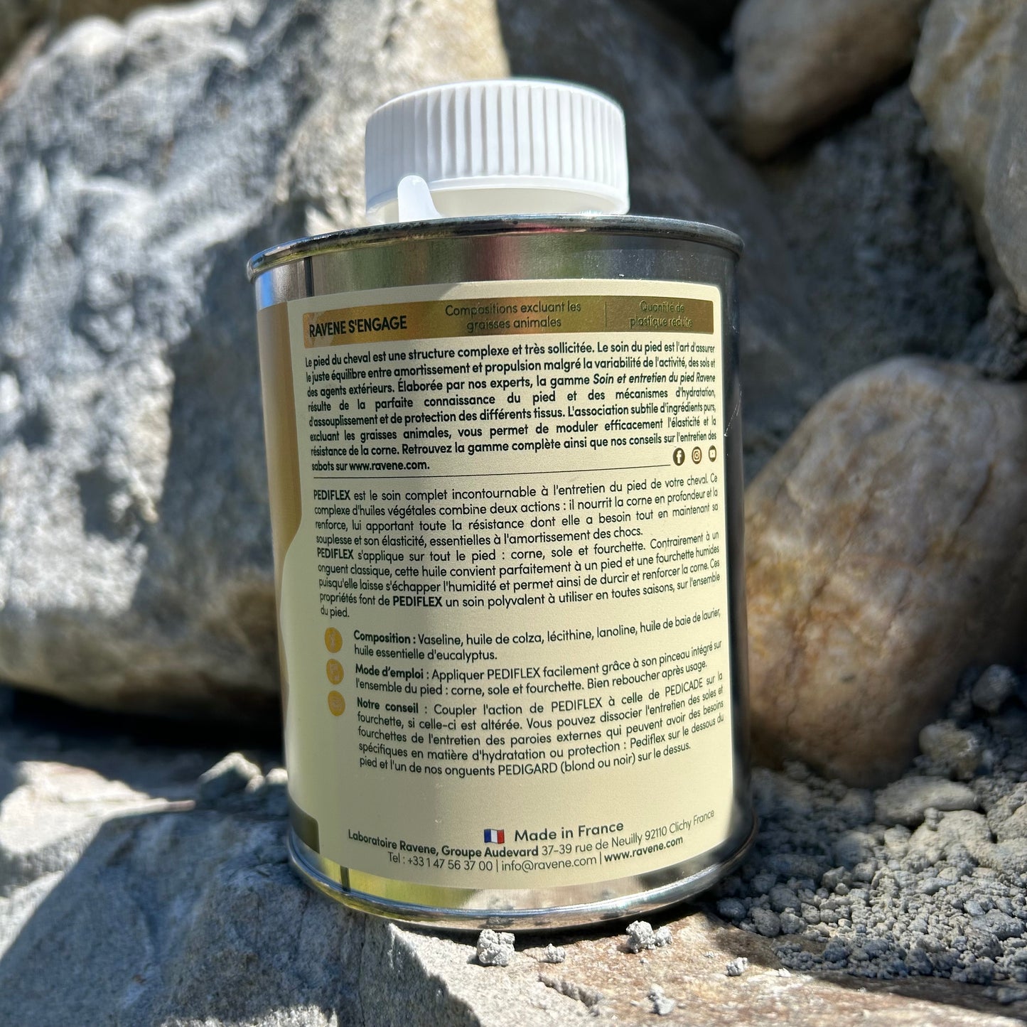 Huile pour sabots ~ PEDIFLEX RAVENE 500ml