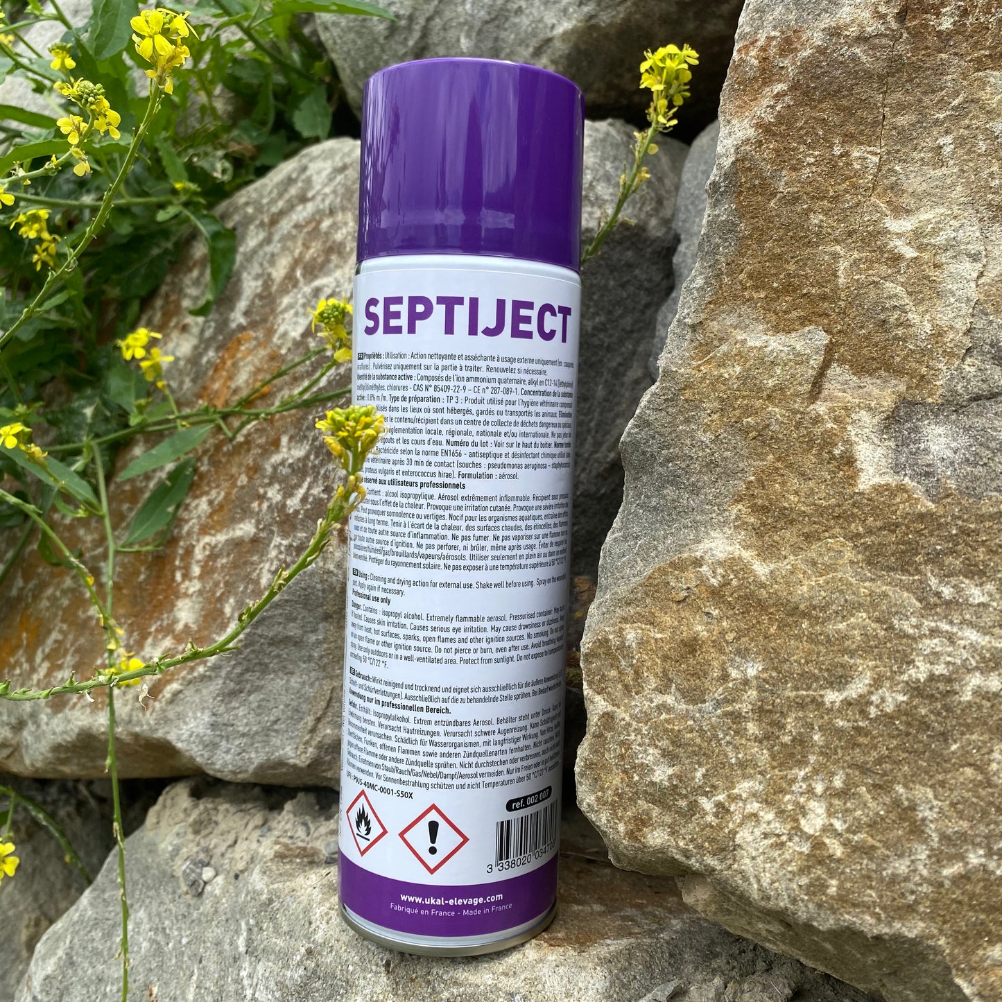 Spray antiseptique ~ SEPTIJET 500ml