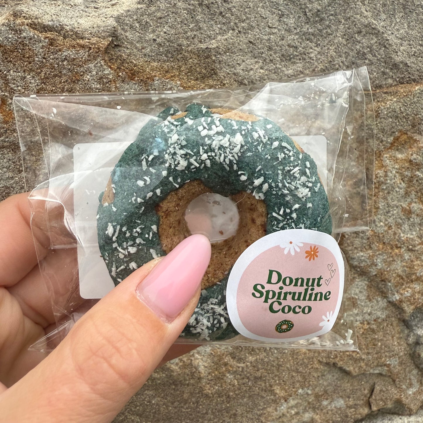 Donut Spiruline & Coco ~ Yummy'Donut