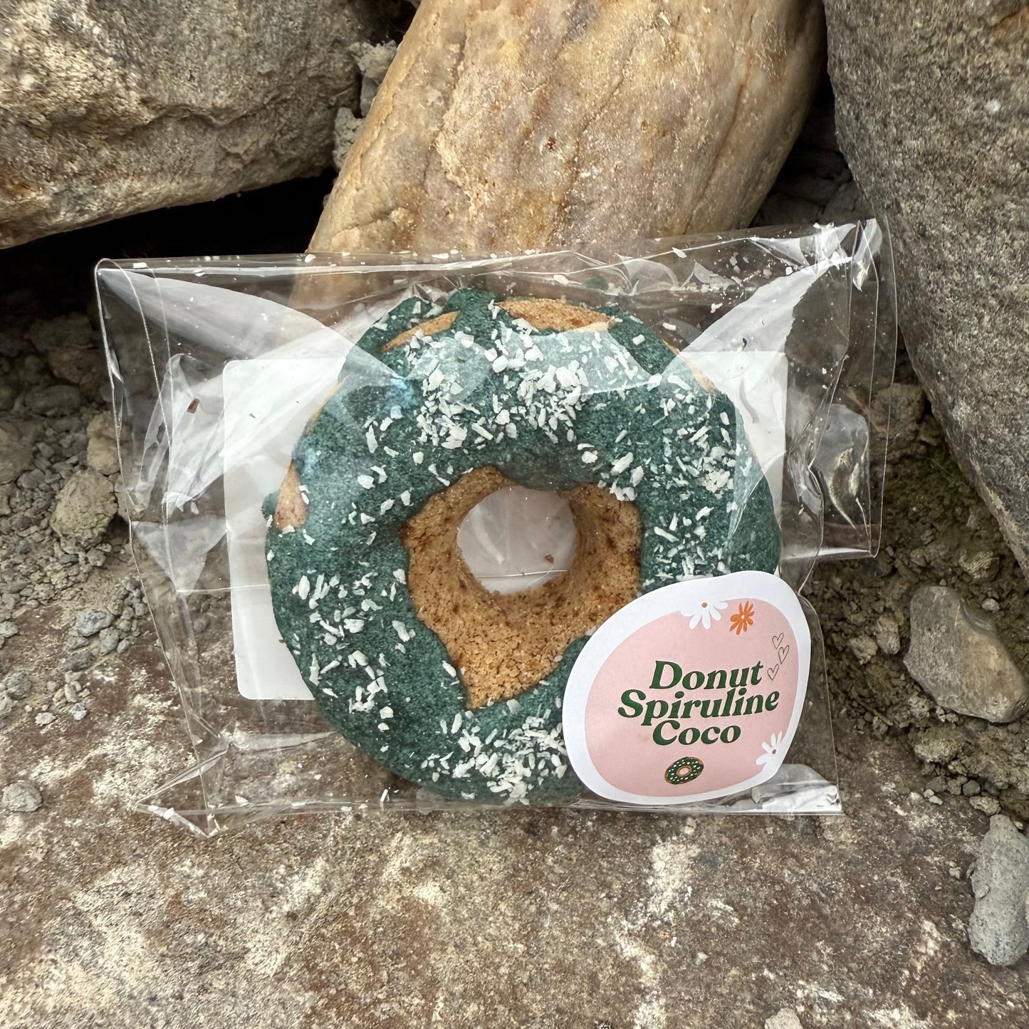 Donut Spiruline & Coco ~ Yummy'Donut