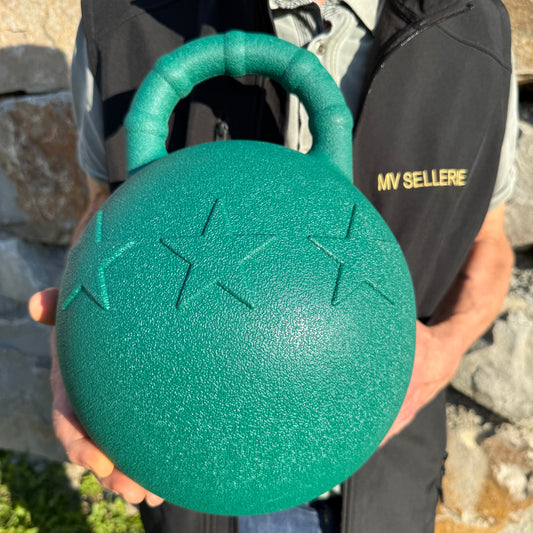 Ballon à poignée pour chevaux ~ Hippo-Tonic