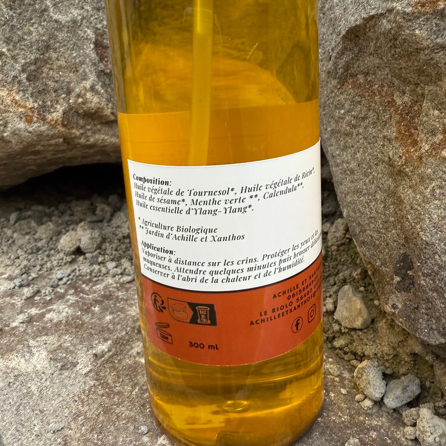 Démêlant crins 300ml ~ ACHILLE & XANTHOS