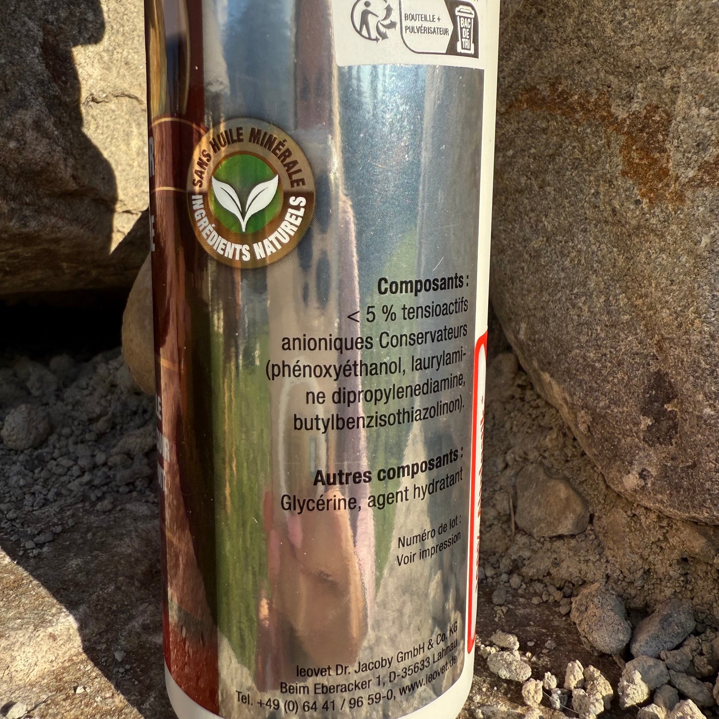 Soin express pour cuir 250ml ~ Leovet