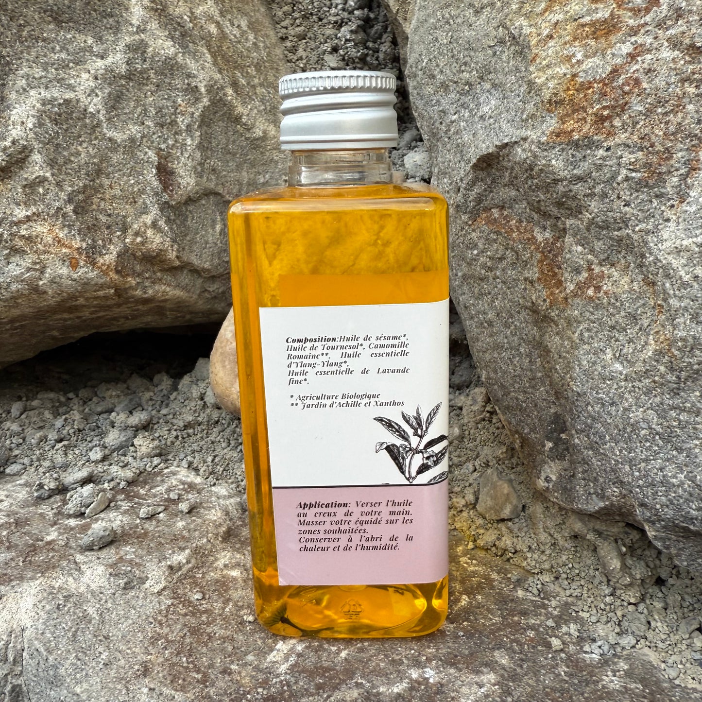 Huile de massage détente 250ml ~ ACHILLE ET XANTHOS